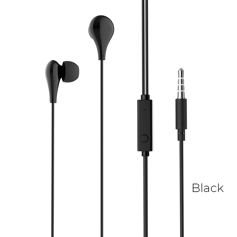 BM24 Milo universal earphones with mic SİYAH
