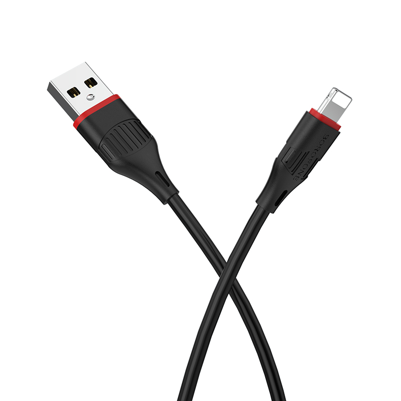 BX17 Enjoy charging cable for İPHONE SİYAH