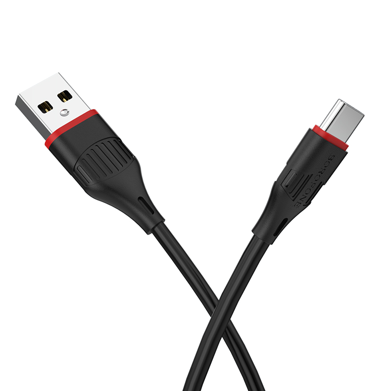 BX17 Enjoy charging cable for Type-C SİYAH