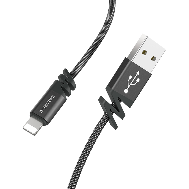 BX27 Dainty charging data cable for İPHONE METAL GRİ