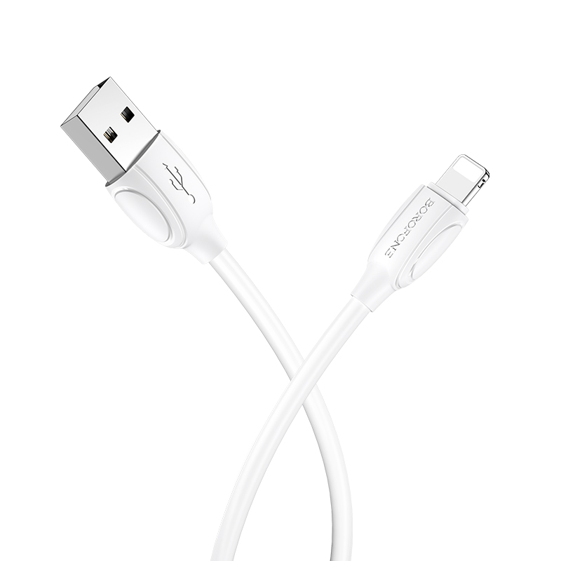 BX19 Benefit charging data cable for İPHONE BEYAZ