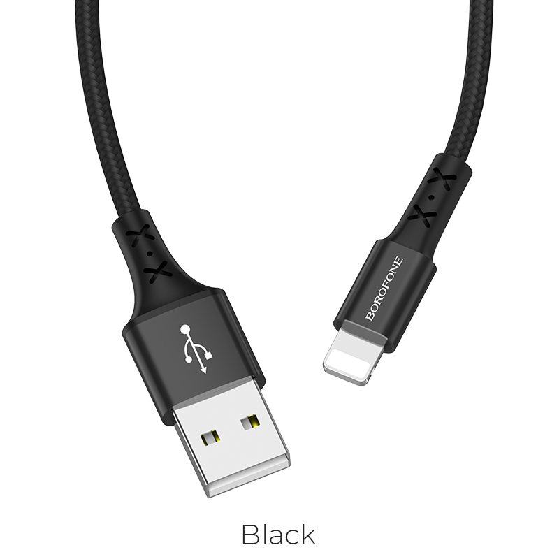 BX20 Enjoy charging data cable for İPHONE SİYAH