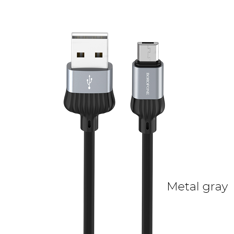BX28 Dignity charging data cable for Micro METAL GRİ